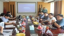 公司与新加坡韦立国际航运集团公司开展业务交流